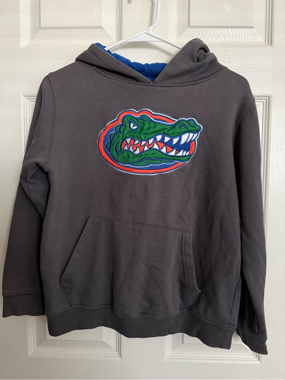 Kids Gray Hoodie University of Florida Gators Size L (16-18)